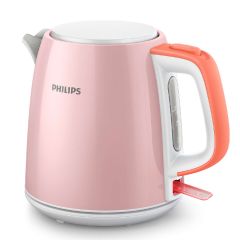 Philips - 1L 無線不銹鋼電熱水煲 - HD9348/58 (粉紅色) HD9348-58