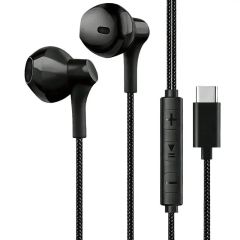 Hedonic - USB-C Flat-Head Wired Earphones -  81078