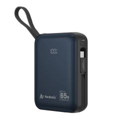 [3C Certified with QR Code] Hedonic - PD 3.0 65W Lightning & USB-C 20