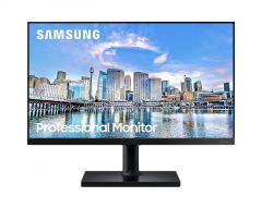 Samsung 24" T45 1920 x 1080 FHD IPS panel 75Hz Professional Monitor Ergonomic stand (LF24T450FQCXXK)   