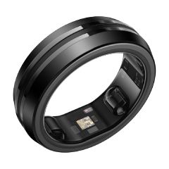 Renpho - LYNX Smart Ring - Black (Size 6 - 13) HK-R-MZW01-BK-MO