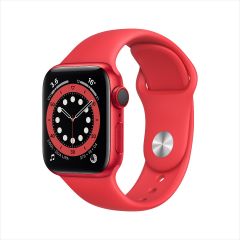 Apple Watch Series 6 GPS + Cellular, 40mm PRODUCT(RED) Aluminum Case with Product(Red) Sport Band