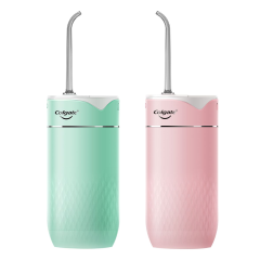 高露潔 - 便携式USB充電式水牙線 (綠色/粉紅色)
