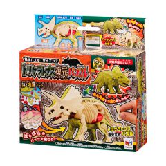 MegaHouse - Kaitai Puzzle (Tyrannosaurus Puzzle + Triceratops Puzzle) HMG-51628591