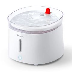 HomeRun - CF20 Pet Fountain - with Porcelain Plate + Wireless UVC Pump CR-HomeRun_CF20