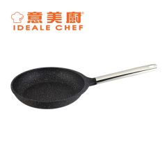 意美廚 - MODISH 鋼化鑄鋁岩石紋易潔單柄煎鍋 26cm