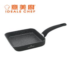 Ideale Chef - Aluminium Non-Stick Omelet Egg Fry Pan 18x16cm IC21716F