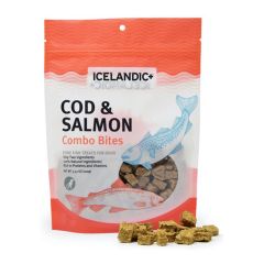 ICELANDIC+ - Cod & Salmon Combo Bites Fish Dog Treat (3.52oz) ICESA