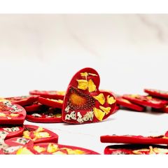 iFreshness - Valrhona Inspiration 36% Raspberrie Chocolate(Heart Shape x 18pcs) CR-iFreshness004