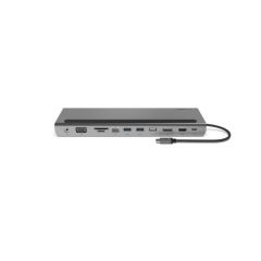 Belkin - CONNECT™ USB-C 11-in-1 Multiport Dock[INC004btSGY]INC004btSGY