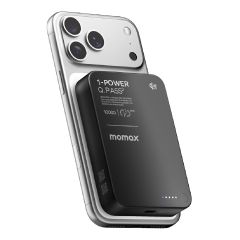 [3C CCC Certified] Momax 1-Power Q.Pass² 10000mAh Qi2 25W Magnetic Wireless Battery Pack IP168Q22 [Multi-Color] CR-IP168Q22_ALL