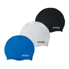 Intex - 矽膠泳帽 (隨機顏色) Silicone Swim Caps ITX55991