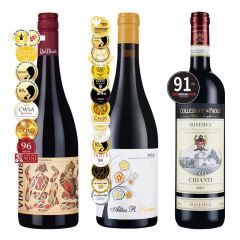 Laithwaites Direct Wines James Suckling 90+ Points Reds 3 Bottles J0434201