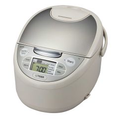 Tiger - Microcomputer Controlled Tacook Rice Cooker 1.8L Made in Japan - JAX-S18S - WHITE JAX-S18S