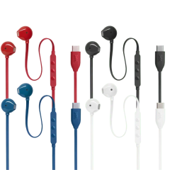 JBL - Tune 305C USB-C Semi-in-ear Wired Earphones  (4Colors)