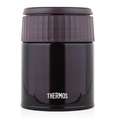 Thermos - 400毫升真空食物罐 (咖啡色/蕃茄紅)