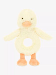 Jellycat - 小鴨環形搖鈴 23cm