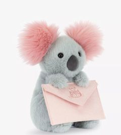 Jellycat - 信封心意卡樹熊公仔 20cm