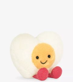 Jellycat - 心形水煮蛋公仔 12cm