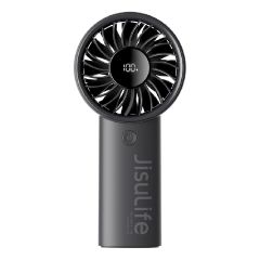 JisuLife - Life4 Handheld Fan [Light Grey/Black/Pink] JisuLife_Life4_MO