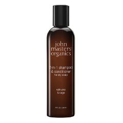 John Masters Organics - 2 in 1 Shampoo & Conditioner For Dry Scalp With Zinc & Sage JMO-2N1-ZSG-236