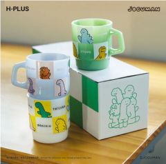 JOGUMAN - Milk Glass Mug Set (Set of 3) JOGU12