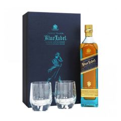 Johnnie Walker - Blue Label gift pack 700ml (連杯2隻)