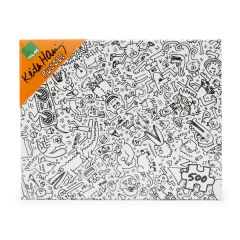 Vilac - Keith Haring 500Pcs Puzzle - Blk/Wht K0635092236