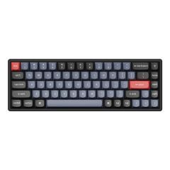 Keychron - K6 Pro Swappable RGB Backlight Aluminum - Black (Red Switch/Blue Switch/Brown Switch)
  K6P-all