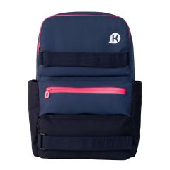KAGS - GRAFTON Series Ergonomic School Backpack for Primary School Pupils - Charcoal/ Shock KAGS-BP-GRA-PNK