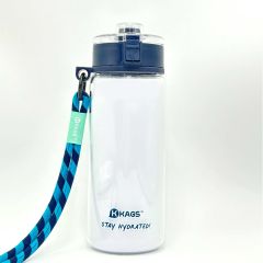 KAGS - AQUARECHARGE 系列 Tritan 600毫升水壺連彈力斜背帶 - 多款顏色