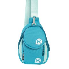 KAGS - Weekend Series SLING Bag w/Coin Bag - Cyan KAGS-WE-SB-CYN