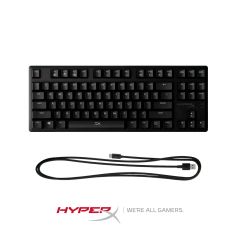 HyperX - Alloy Origins Core RGB Mechanical Gaming Keyboard 87 Keys Tenkeyless (HyperX Red / Aqua Switch) KBD-OTKL-all