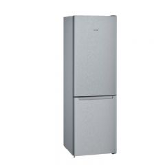 Siemens iQ100 free-standing fridge-freezer with freezer at bottom 186 x 60 cm Inox-look KG36NNL31K KG36NNL31K