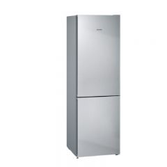 Siemens iQ300 free-standing fridge-freezer with freezer at bottom 186 x 60 cm Inox-easyclean KG36NVI37K KG36NVI37K
