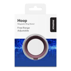 Momax - CaseFORM Hoop 磁環支架 KH19 [暮櫻紅]