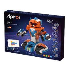 Apitor - Robot-X STEM編程學習12合1機械人 (Scratch應用程式智能遙控)