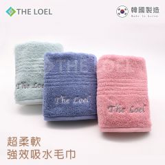 The Loel - Korean combed yarn towel[3 colors option] [Made of high quality cotton yarn] KR_towel170g_all