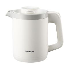 TOSHIBA - Cordless Double Wall Electric Kettle with Loackable Lid (0.8L) KT-08DH1VHKW
