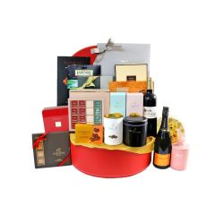 Give Gift - Deluxe Fine Wine And Chocolate Gift Hamper FH45 L160165