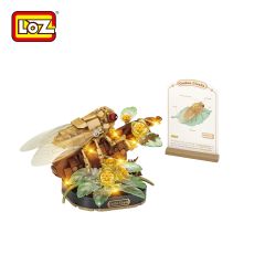LOZ - 金知玉葉迷你積木擺設