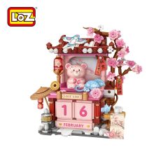LOZ - 桃運當頭 萬年歷 迷你積木
