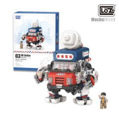 LOZ - 「香港限定」香港雪糕車積木機械人(音樂版)
