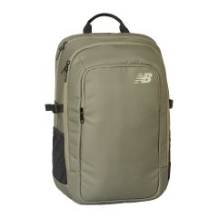 New Balance - LOGO Backpack (Black/Olivine 29L) CR-LAB23091-all