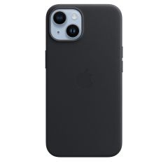 iPhone 14 MagSafe 皮革護殼 - 午夜暗色