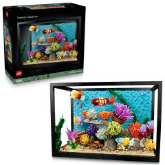 LEGO® Icons 10366 Tropical Aquarium (Animal Toys,Home Decoration,Gifts,Bricks)