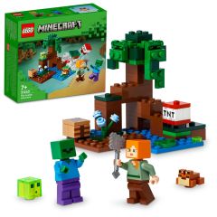 LEGO®Minecraft® 21240 The Swamp Adventure (Building Toy