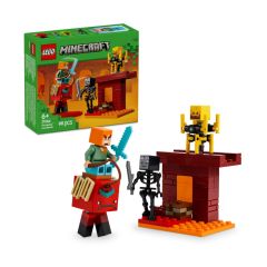 LEGO® - Minecraft® 21266 The Nether Lava Battle (Kids Toys