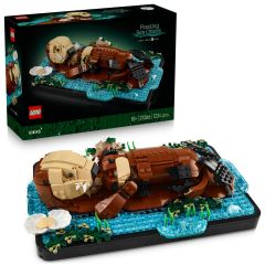 LEGO® Ideas 21366 Floating Sea Otters (Animal Toys,Home Decoration,Gifts,Toys & Bricks)
