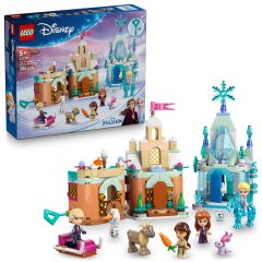 LEGO® - Disney Princess 43278 迷你艾倫戴爾城堡和艾莎的冰雪宮殿 (迪士尼,冰雪奇緣,居家擺設,玩具模型)
